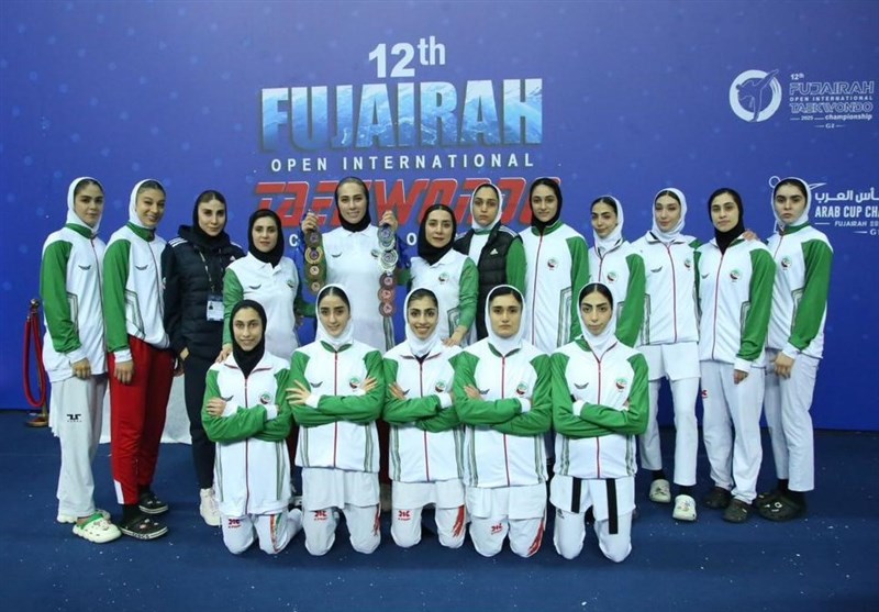 کسب ۱۱ مدال برای دختران ایران در تورنمنت تکواندو امارات کسب ۱۱ مدال برای دختران ایران در تورنمنت تکواندو امارات