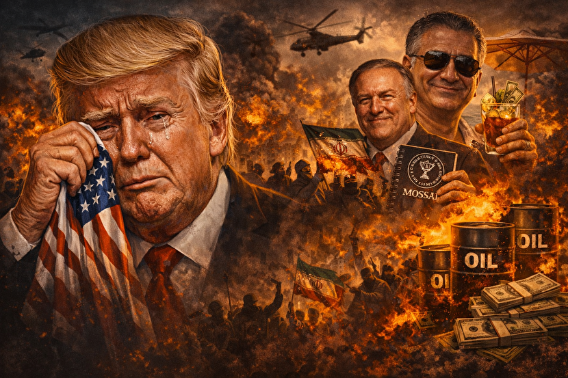 اشک تمساح ترامپ برای ایران؛ پشت پرده دعوت آمریکا به اغتشاش و آشوب چیست؟