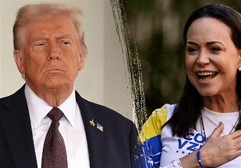 ترامپ سرانجام جایزه صلح نوبل گرفت؛ اما از دستان ماچادو