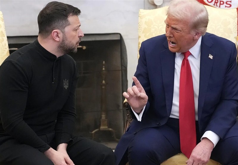 ترامپ: زلنسکی اگر خواهان توافق است با پوتین دیدار کند ترامپ: زلنسکی اگر خواهان توافق است با پوتین دیدار کند