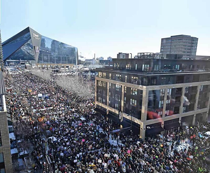 خیابان علیه ترامپ