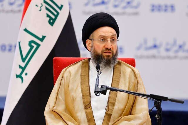 پیام تبریک حکیم به مناسبت انتخاب رهبر سوم جمهوری اسلامی ایران پیام تبریک حکیم به مناسبت انتخاب رهبر سوم جمهوری اسلامی ایران