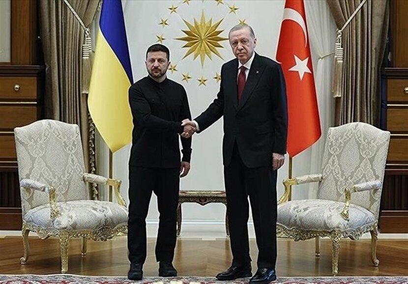 اردوغان و زلنسکی در ترکیه دیدار کردند