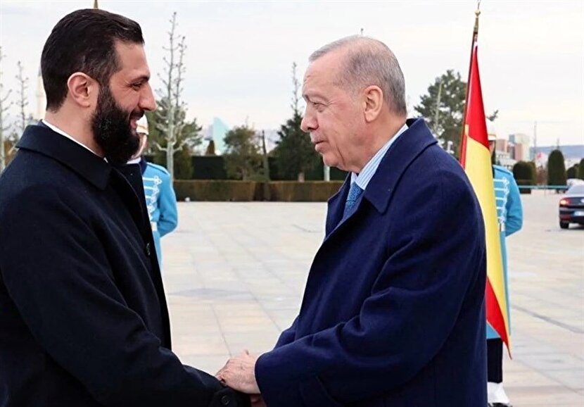 گفتگوی تلفنی اردوغان و احمد الشرع درباره حملات رژیم اسرائیل