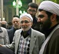 ابراز محبت حجت‌الاسلام شهاب مرادی به مداح معروف + عکس