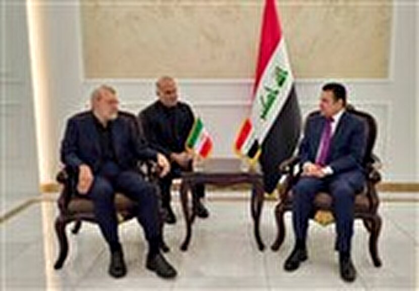 دیدار و گفتگوی لاریجانی با مشاور امنیت ملی عراق