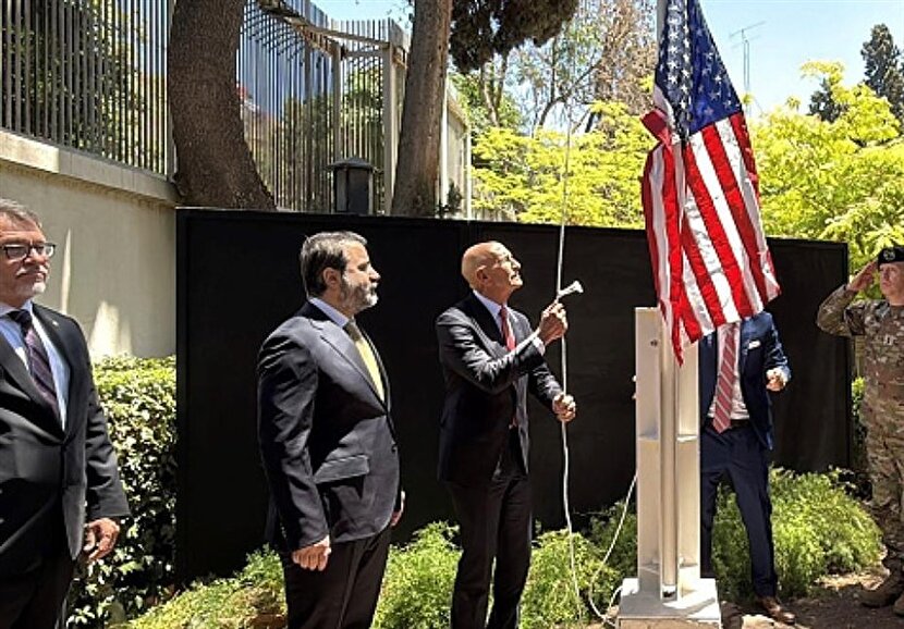 دیدار بی‌سابقه وزیر خارجه دولت جولانی با مقام اسرائیلی در پاریس