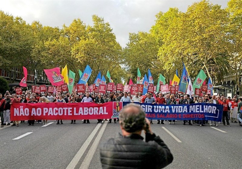 اعتراضات گسترده در پرتغال علیه طرح اصلاحات بازار کار دولت اعتراضات گسترده در پرتغال علیه طرح اصلاحات بازار کار دولت