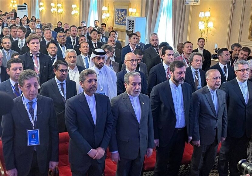 افتتاح اجلاس بین‌المللی «حقوق بین‌الملل تحت تهاجم: تجاوز و دفاع» با حضور عراقچی