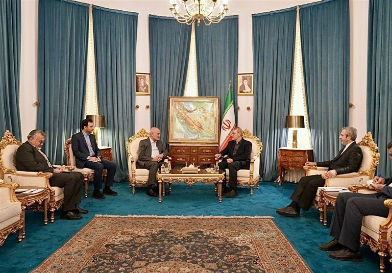 دیدار معاون سیاسی رئیس مجلس لبنان با لاریجانی دیدار معاون سیاسی رئیس مجلس لبنان با لاریجانی