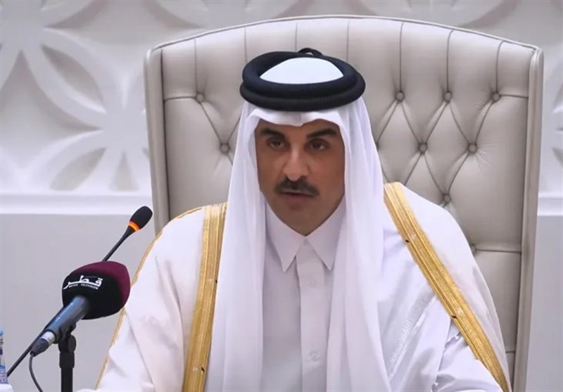 امیر قطر با ترامپ در پایگاه العدید درباره اوضاع غزه و فلسطین گفت و گو کرد امیر قطر با ترامپ در پایگاه العدید درباره اوضاع غزه و فلسطین گفت و گو کرد