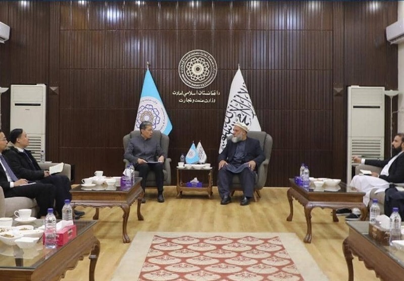 وزیر صنعت طالبان: همکاری‌های اقتصادی با چین در اولویت قرار دارد