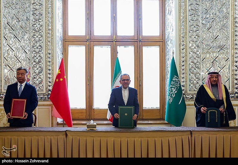 برگزاری نشست مشترک ایران، چین و عربستان سعودی در تهران برگزاری نشست مشترک ایران، چین و عربستان سعودی در تهران