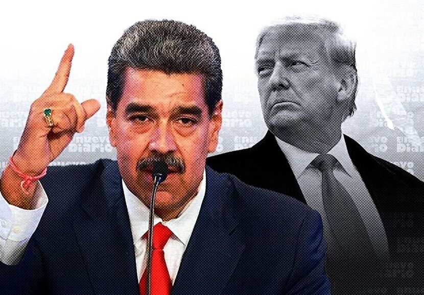 مادورو: نقاب‌ها افتاده است، مسأله مواد مخدر نیست، مسأله نفت است