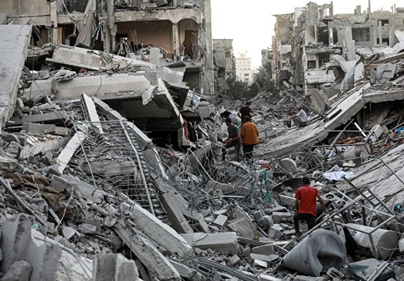 ارتش آمریکا: 60 میلیون تن آوار در غزه وجود دارد