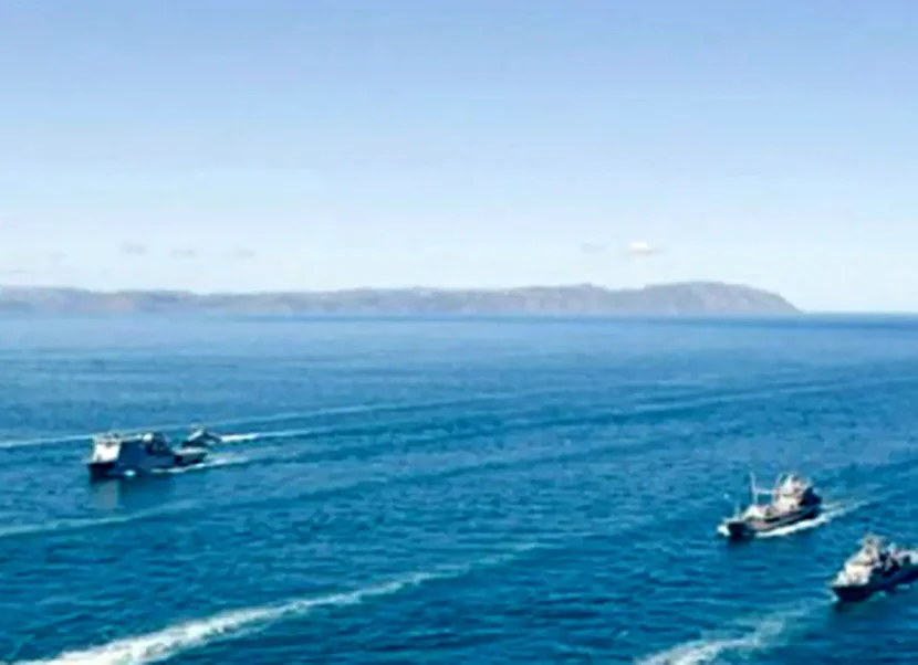 حمله آمریکا به 3 کشتی در اقیانوس آرام با 8 کشته