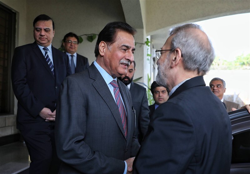 رایزنی لاریجانی با رئیس مجلس ملی پاکستان