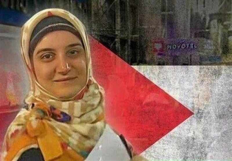 مهدیه اسفندیاری فعال حقوق ملت فلسطین وارد ایران شد مهدیه اسفندیاری فعال حقوق ملت فلسطین وارد ایران شد