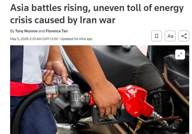 جنگ با ایران، آسیا را درگیر بدترین بحران انرژی کرده است جنگ با ایران، آسیا را درگیر بدترین بحران انرژی کرده است