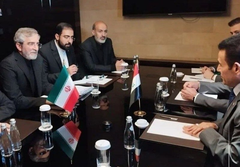 دیدار باقری و مشاور امنیت ملی عراق در مسکو دیدار باقری و مشاور امنیت ملی عراق در مسکو