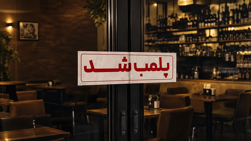 پلمب تالار متخلف در قم به‌ خاطر هنجارشکنی