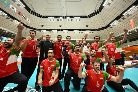 والیبال نشسته ایران قهرمان شد