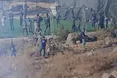 حمله نظامیان صهیونیست به زمین بازی کودکان در الخلیل
