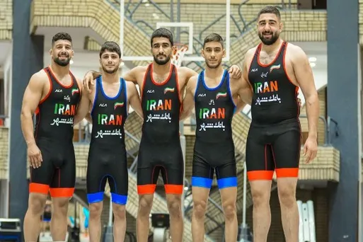 تیم ملی کشتی فرنگی امید ایران قهرمان جهان شد