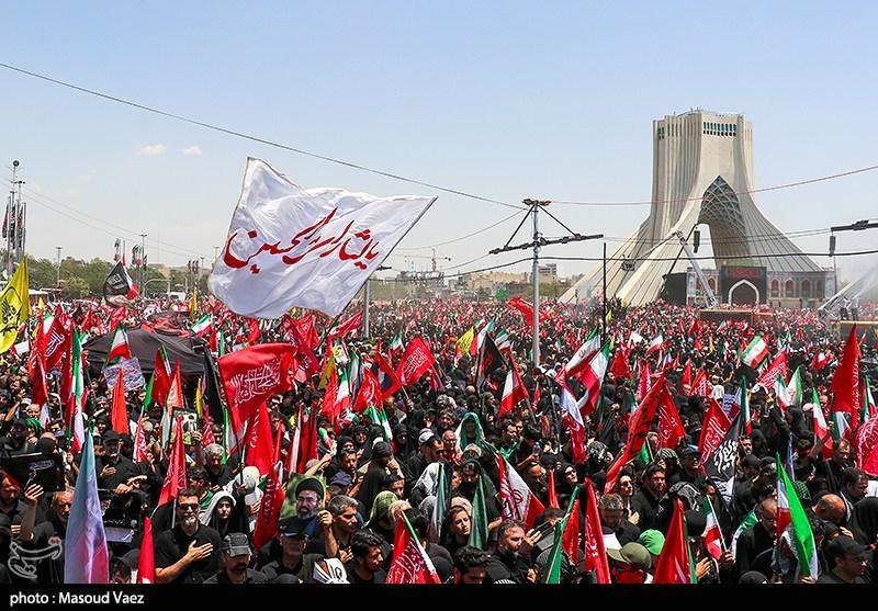 ثبت 24 میلیون جابهجایی برای مراسم تشییع رهبر انقلاب در تهران ثبت 24 میلیون جابهجایی برای مراسم تشییع رهبر انقلاب در تهران