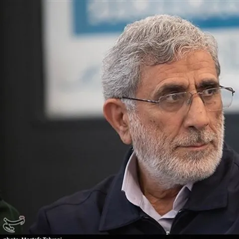 پیام تبریک سردار قاآنی در پی انتخاب خلیل الحیه به ریاست دفتر سیاسی حماس