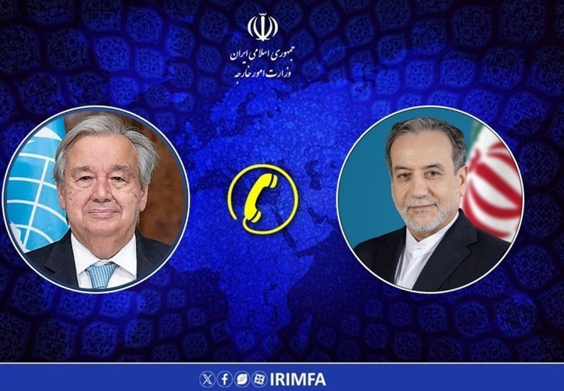 گوترش: با ملت ایران در پی شهادت رهبر انقلاب ابراز همدردی میکنیم گوترش: با ملت ایران در پی شهادت رهبر انقلاب ابراز همدردی میکنیم