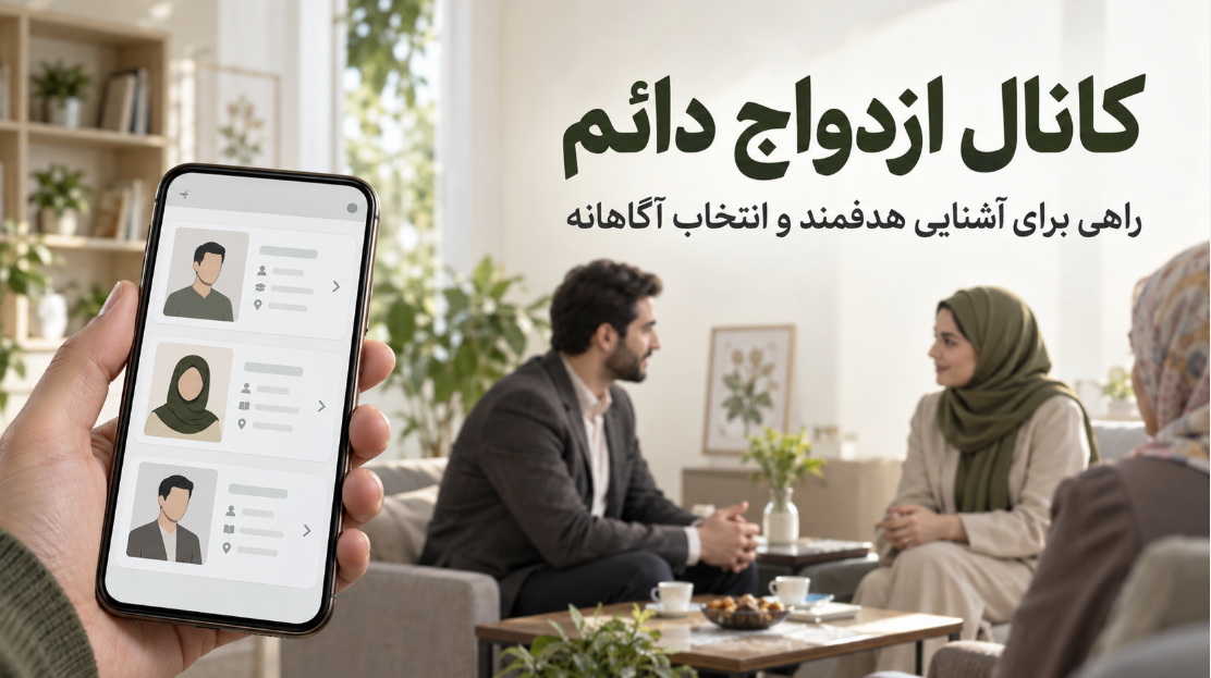 کانال ازدواج دائم چگونه مسیر آشنایی را آسانتر میکند؟ کانال ازدواج دائم چگونه مسیر آشنایی را آسانتر میکند؟
