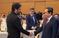 دیدار هیئت دیوان محاسبات ایران با رئیس مجلس ملی ویتنام در حاشیه اجلاس هانوی